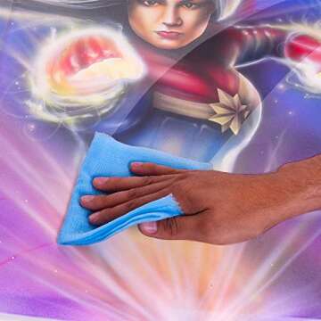 TCP Global Pure Blue Tack Cloth - 12 Pack for Painting