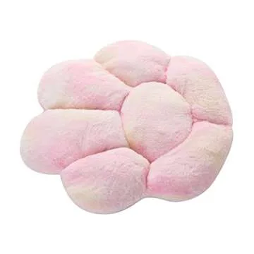 Ditucu Cat Paw Cushion Kawaii Chair Cushions 27.5 x 23.6 inch Cute Stuff Seat Pad Comfy Lazy Sofa Office Floor Pillow for Gaming Chairs Room Decor Colorful