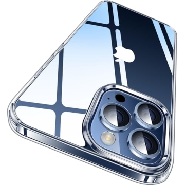 CASEKOO Clear Case for iPhone 15 Pro Max – Never Yellow, 10FT Protection!