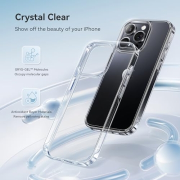 CASEKOO Clear Case for iPhone 15 Pro Max - Ultimate Protection