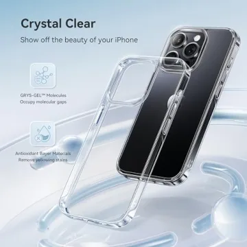 CASEKOO Clear Case for iPhone 15 Pro Max - Ultimate Protection