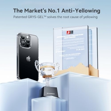 CASEKOO Clear Case for iPhone 15 Pro Max - Ultimate Protection