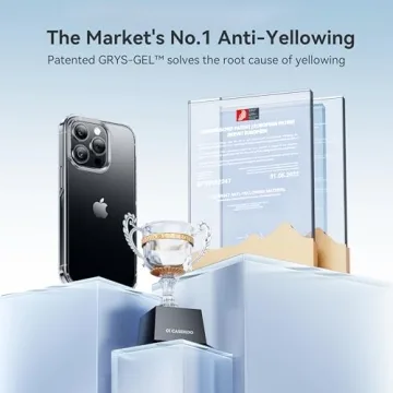 CASEKOO Clear Case for iPhone 15 Pro Max - Ultimate Protection