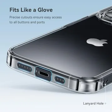 CASEKOO Clear Case for iPhone 15 Pro Max - Ultimate Protection