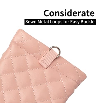 Large Squeeze Top Eyeglasses Pouch with Cleaning Cloth