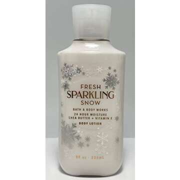 Bath & Body Works Fresh Sparkling Snow Body Lotion 8 Oz