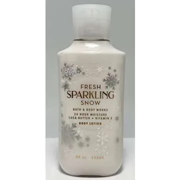 Bath & Body Works Fresh Sparkling Snow Body Lotion 8 Oz