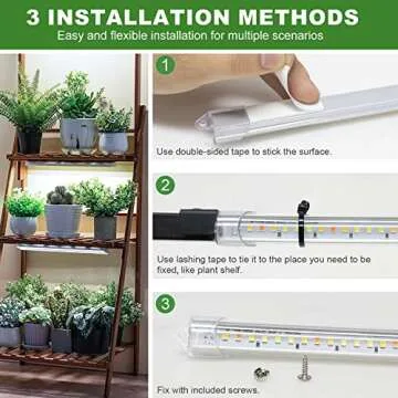 Kullsinss LED Grow Light Strips for Indoor Plants