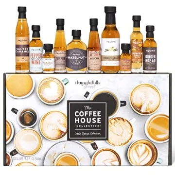 Gourmet Coffee Syrup Gift Set with Unique Flavors