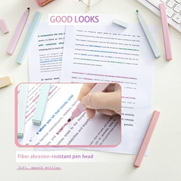 Iridipity 12pcs Pastel Highlighter Set for Aesthetic Use