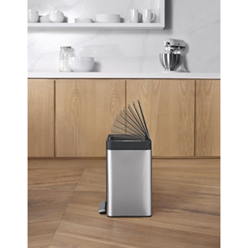 KOHLER 13-Gallon Kitchen Step Trash Can with Soft Close