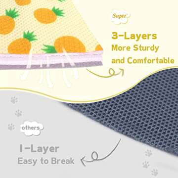 Supet Dog Grooming Hammock for Cats Dogs, Helpful Dog Hammock for Nail Trim, Restraint Dog Sling for Nail Clipping, Cat Grooming Hammock for Dog Pet to Nail Trimming