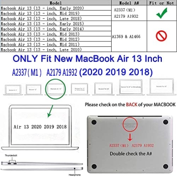 Ruban Hard Shell MacBook Air Case - Hot Pink Stylish Protection