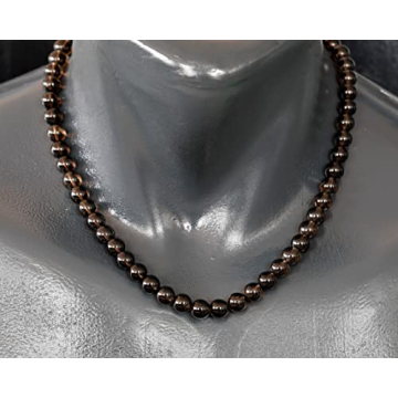 Natural Smoky Quartz Beaded Choker for Unique Fashion