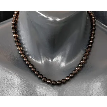 Natural Smoky Quartz Beaded Choker for Unique Fashion