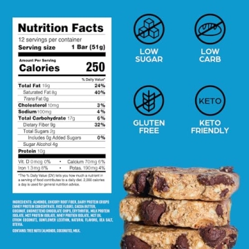 CanDo Krisp Keto Snack Bars - Low Carb & High Protein