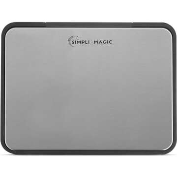 SIMPLI-MAGIC 50L Soft-Close Trash Can with Foot Pedal