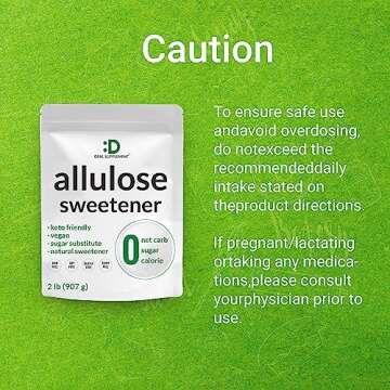 Allulose Sweetener - Pure, Keto-Friendly Sugar Substitute