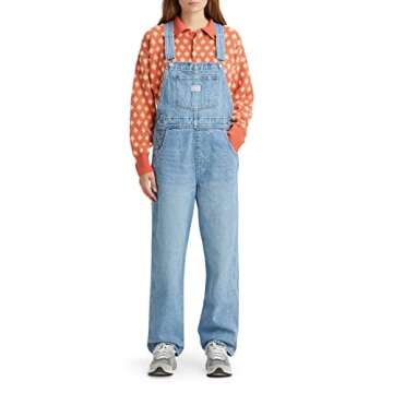 Levi's Women's Premium Vintage Shortalls - Stylish and Comfy
