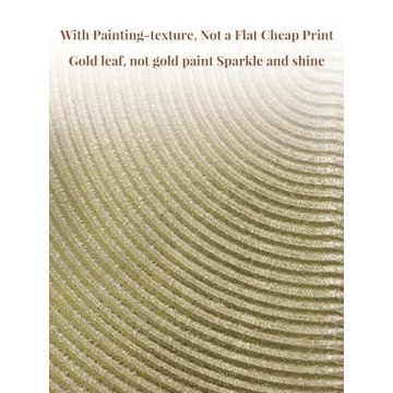 Exquisite Black Gold Canvas Art Set - Modern Geometric Design