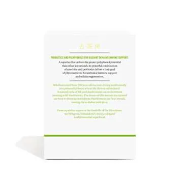 Pique Organic Fermented Pu'er Green Tea Crystals - 28 Single Servings (1 Pack)