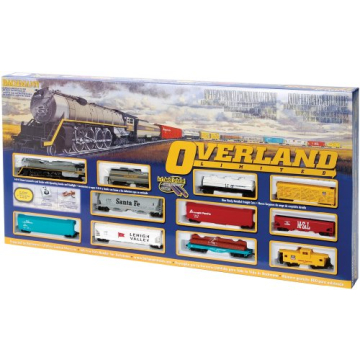 Bachmann Trains Overland Limited HO Scale Electric Train Set