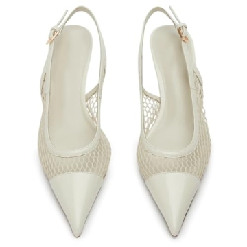 Striking Olomisa Mesh Slingback Pumps for Stylish Comfort