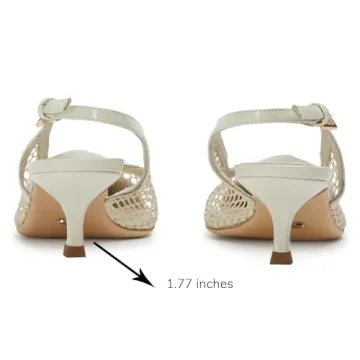 Striking Olomisa Mesh Slingback Pumps for Stylish Comfort