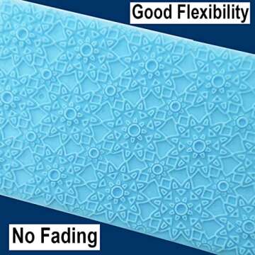 Fondant Impression Mat Set for Cake Decorating