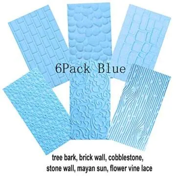 Fondant Impression Mat Set for Cake Decorating