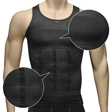 Men's Compression Body Shaper Base Layer Shirt Pack