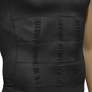 Men's Compression Body Shaper Base Layer Shirt Pack