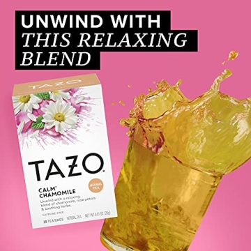 TAZO Chamomile Herbal Tea Bags for Calm and Relaxation