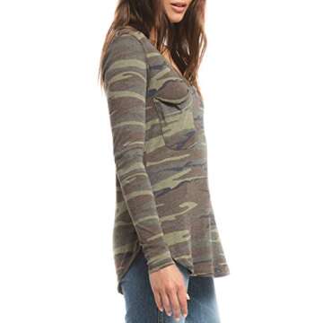 Z SUPPLY The Camo L/S Pocket Tee - Stylish Comfort for All Occasions