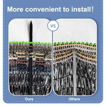 LOVE STORY 10x20FT UV-Resistant Shade Cloth for Gardens