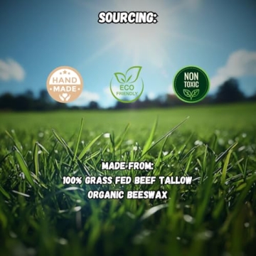 Beef Tallow Lip Balm 100% Organic & Nourishing - 4 Pack