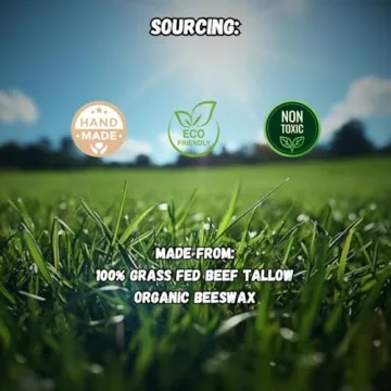 Beef Tallow Lip Balm 100% Organic & Nourishing - 4 Pack