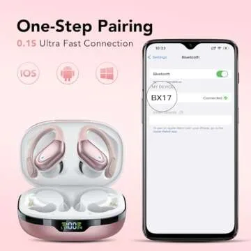 Wireless Earbuds with 60H Playtime and Digital Display