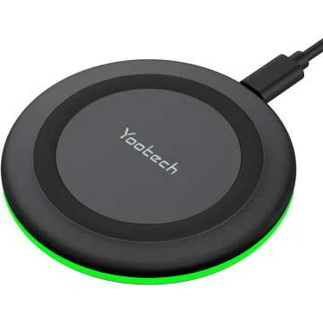 Yootech 10W Fast Wireless Charger for iPhone & Galaxy
