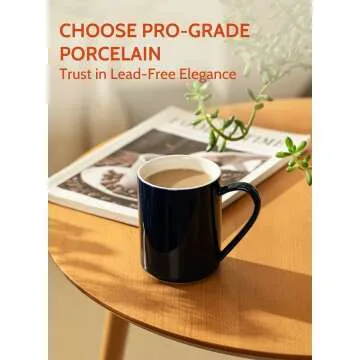 Sweese 11 Oz Coffee Mug Set - Colorful Ceramic Cups