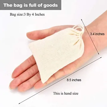 Tatuo Muslin Bags – 50 Reusable Gift Pouches for All Occasions