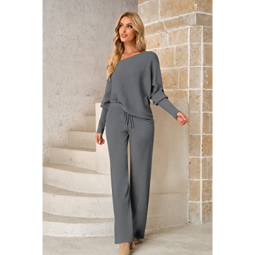 Linsery Knitted Two Piece Set - Stylish & Comfy Loungewear