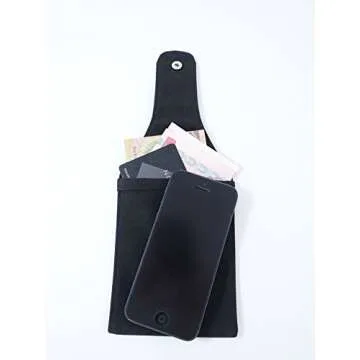 Travel Bra Stash - Hidden Money Belt - Pocket Bra - Travel Leg Wallet - Bra Wallet - Money Belts for Travel Hidden