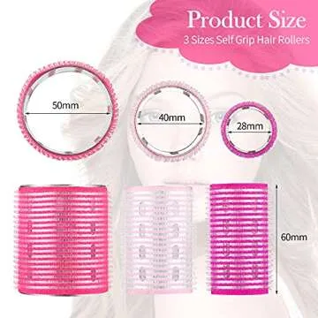 37 Pcs Aluminum Thermal Hair Rollers Set for Perfect Curls