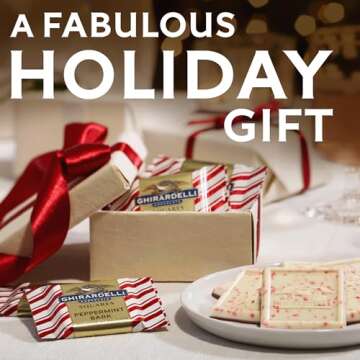 GHIRARDELLI Peppermint Bark Chocolate Squares, 7.9 OZ Bag