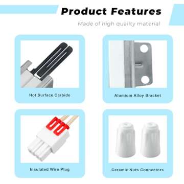 MEE61841401 Oven Igniter Replacement for L-G Gas Range LRG LSS LDG LSG LTG Series LRG3095ST LRG3061S...