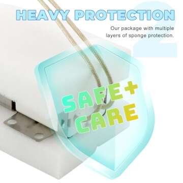 MEE61841401 Oven Igniter Replacement for L-G Gas Range LRG LSS LDG LSG LTG Series LRG3095ST LRG3061ST LSG4513ST-Flat Glow Bar Style- Replace Gas Oven Igniter MEE61841403 MEE63084901 MEE61841401