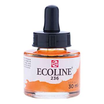 Royal Talens Ecoline Light Orange Liquid Watercolor 30ml