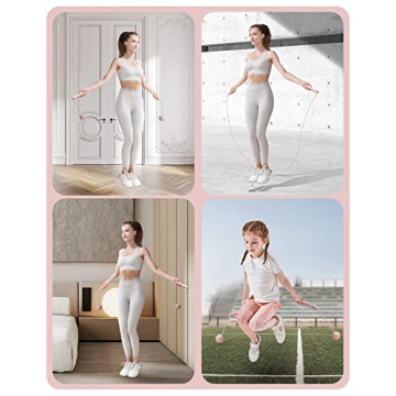 YOTTOY Cordless Jump Rope with Counter for Cardio & HIIT