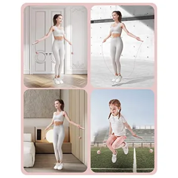 YOTTOY Cordless Jump Rope with Counter for Cardio & HIIT